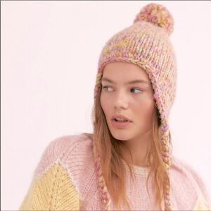 Free People Fox Trot Trapper Hat NWOT